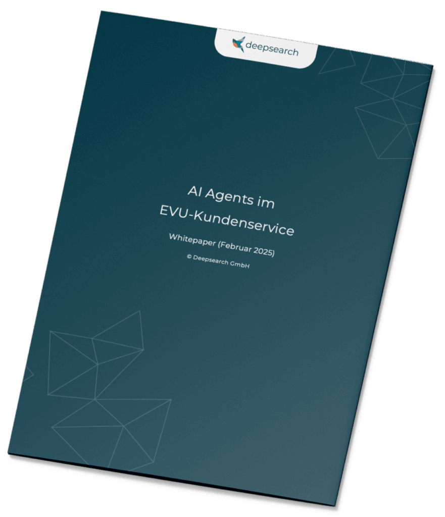 Folder mit Aufschrift AI Agents im EVU-Kundenservice
