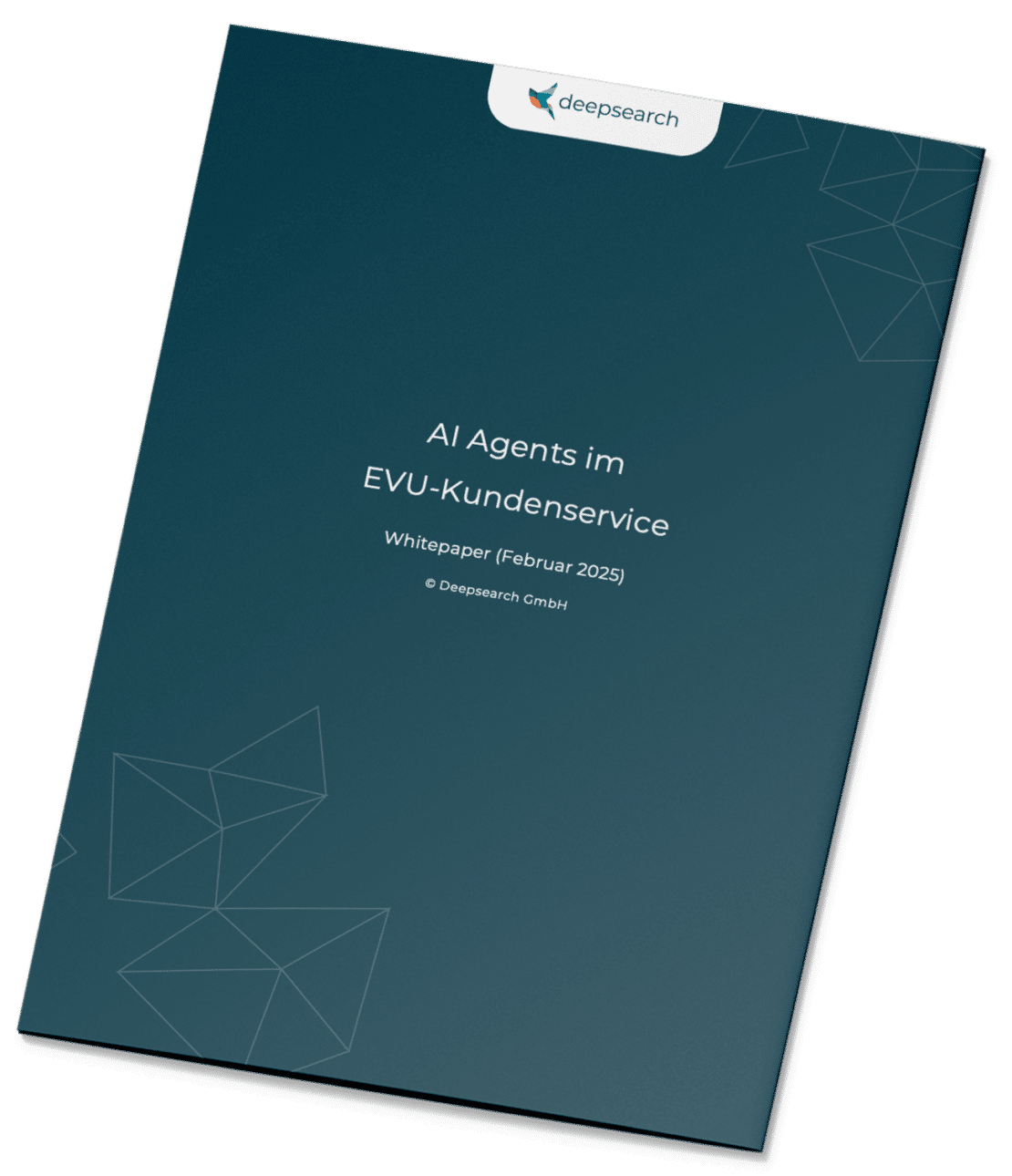 Folder mit Aufschrift AI Agents im EVU-Kundenservice